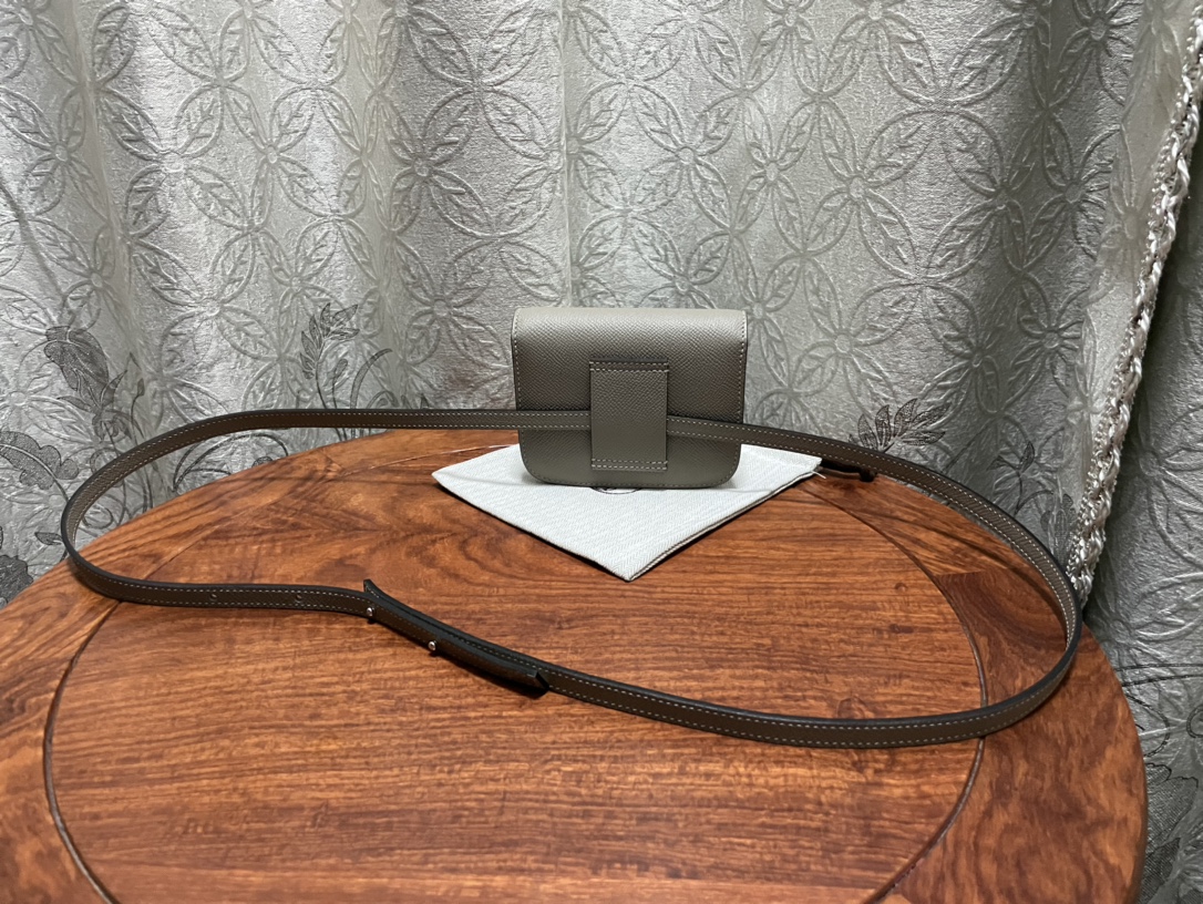 에르메스 콘스탄스백 미니 그레이 은장